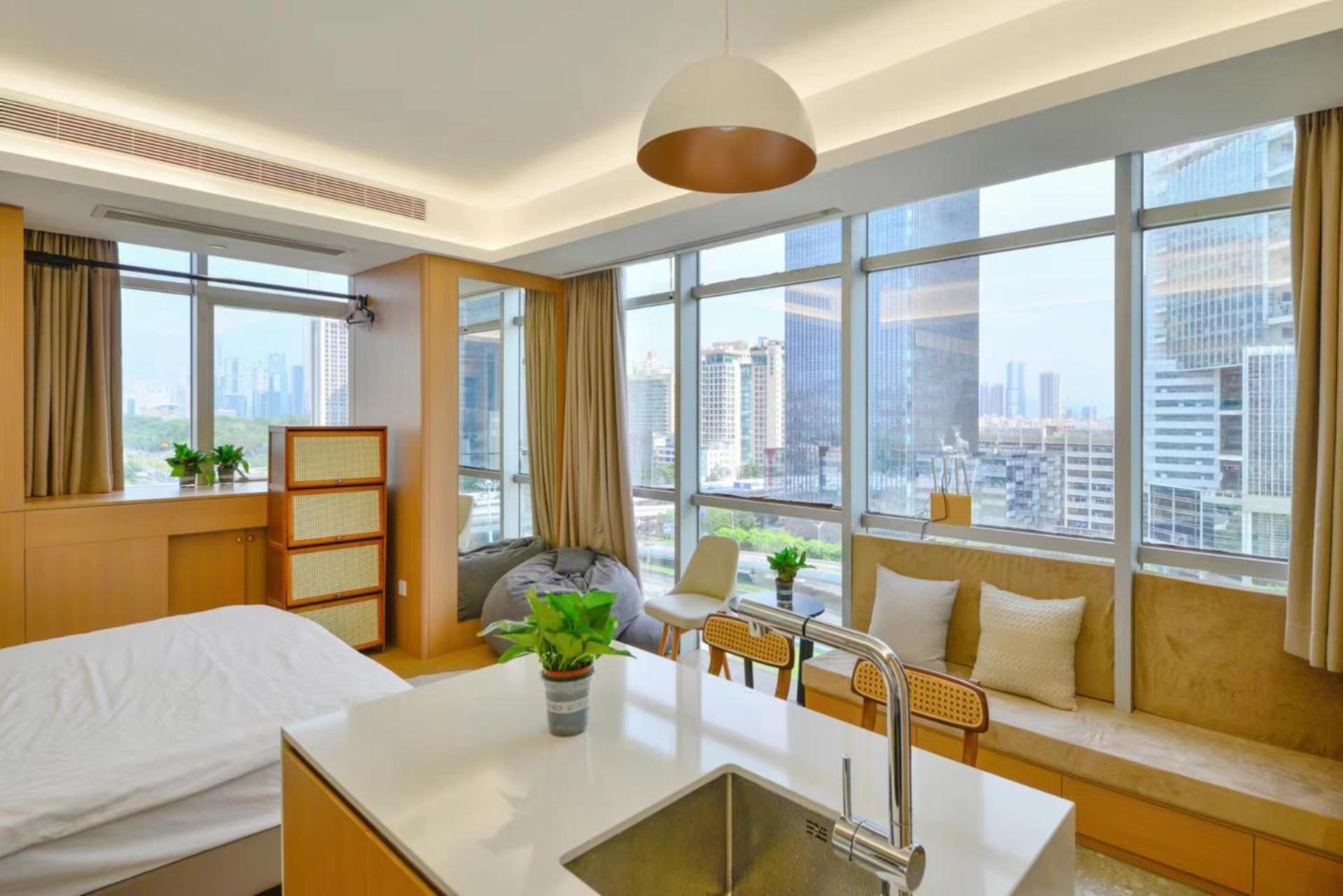 Shenzhen Duowei Luxury Apartment Chegongmiao Branch Exteriér fotografie